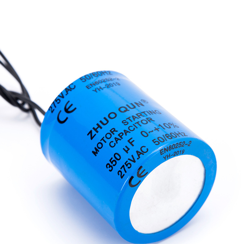 Capacitor CD60 100UF 450V to start operation of the Capacitor Pump Starter