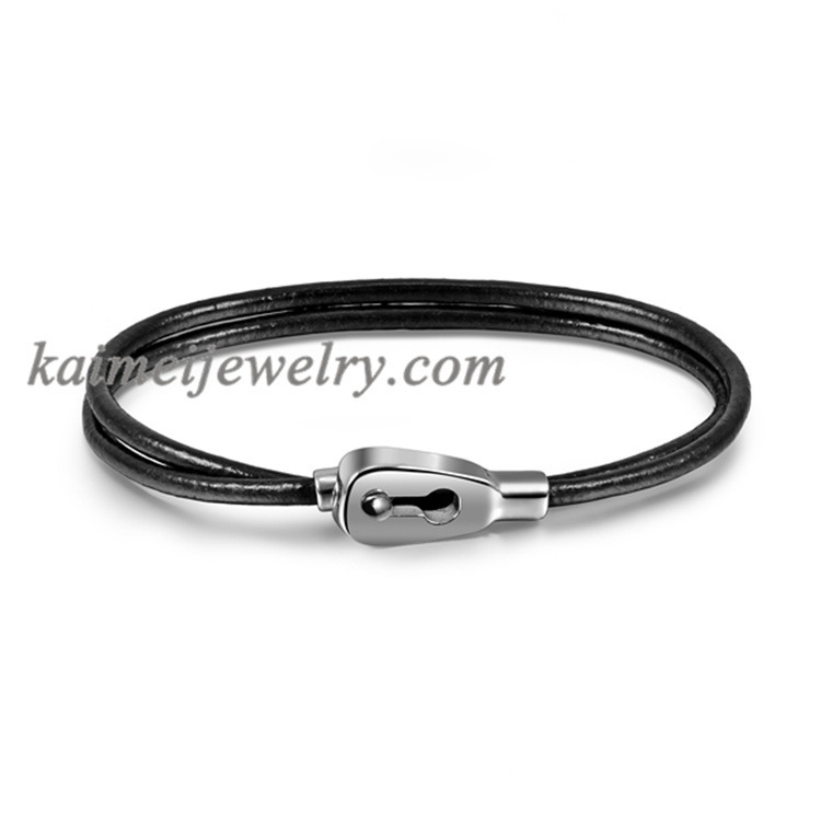 New stainless steel black titanium steel magnetic bracelets.