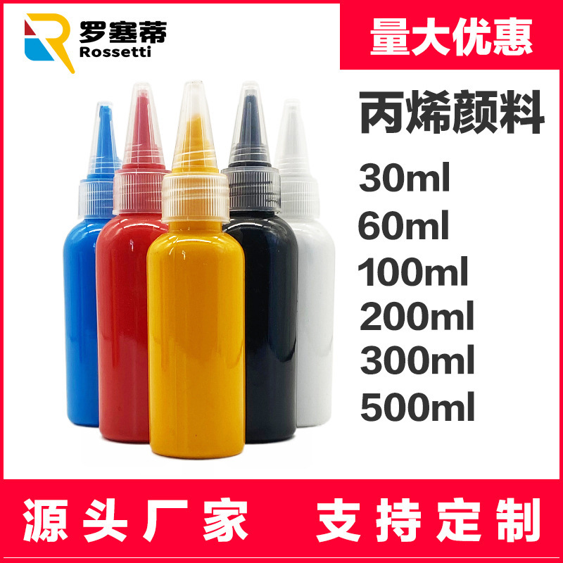 Nhà máy bán 60ml sơn màu sơn acrylic, và nó làm khô sơn màu gấu ánh sáng.