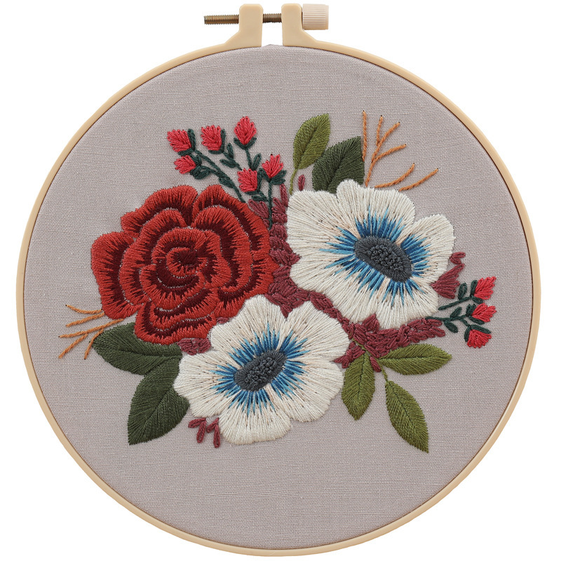 Sắp xếp chéo tay Amazon-embroideed incry home-decry thêu thùary diy