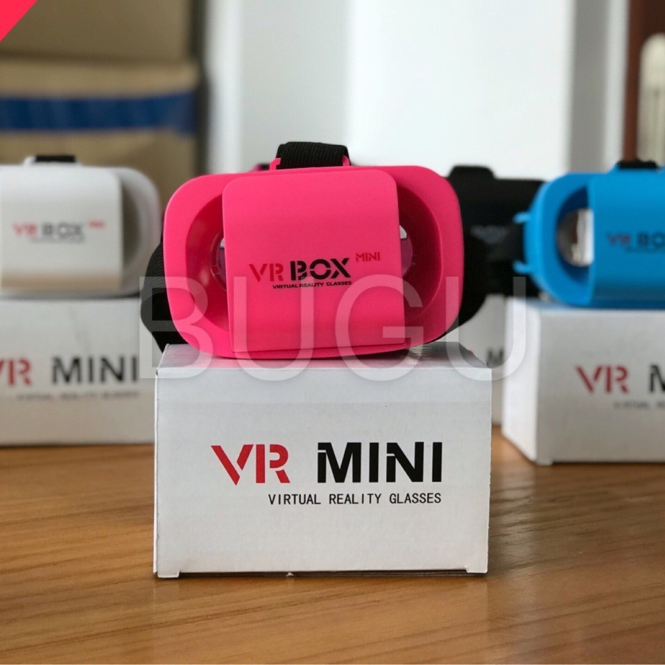 VRBOXmini Virtual Realty Head 3D video VR glasses spot from the V.R.G.