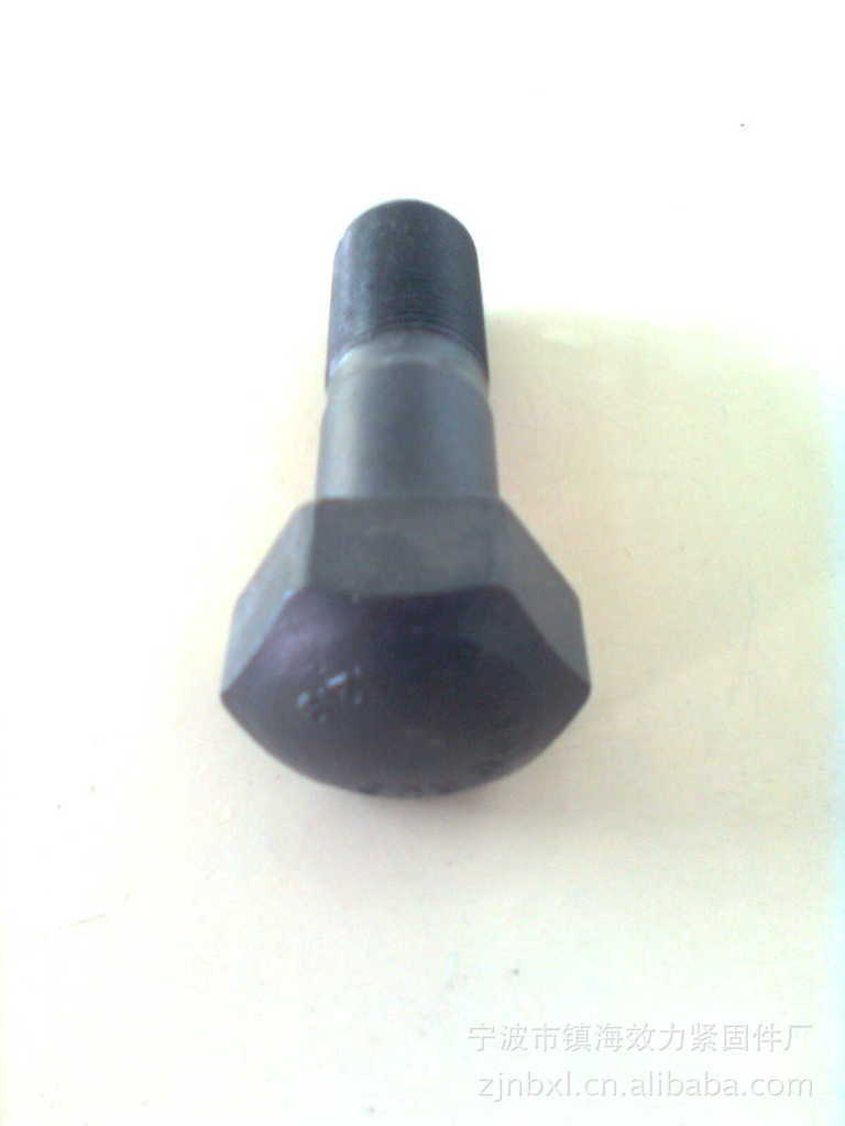 Producer's high-intensity hexagonal bolt cortex black.