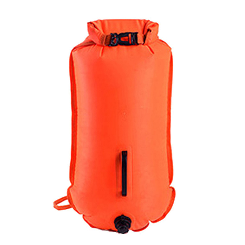 The factory sells cashy swim packs, double-breathers swim with two hands floating, waterproof drifting bags colorful.