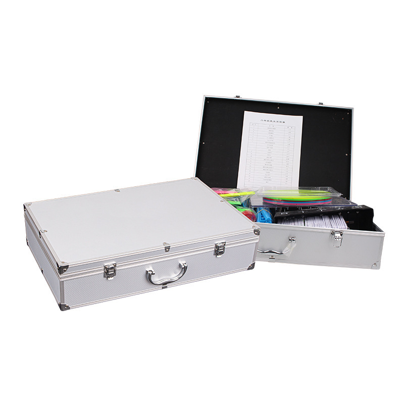 A primary school experiment kit with stainless steel in school, first grade math magnetic kit