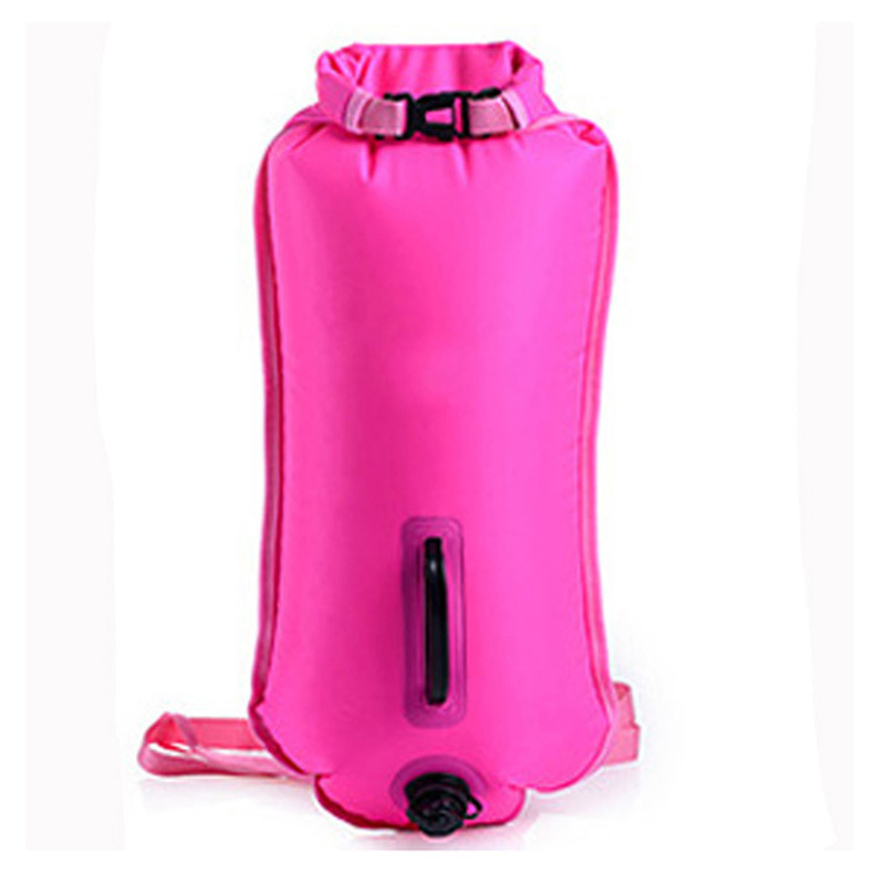 The factory sells cashy swim packs, double-breathers swim with two hands floating, waterproof drifting bags colorful.