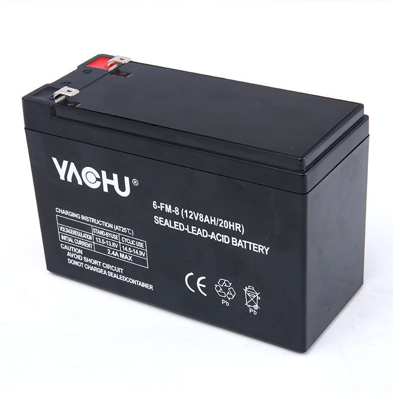 12V8Ah12ah lead-acid batteries are customised by the manufacturer to maintain deep-cycle gel cells with solar photovoltaics