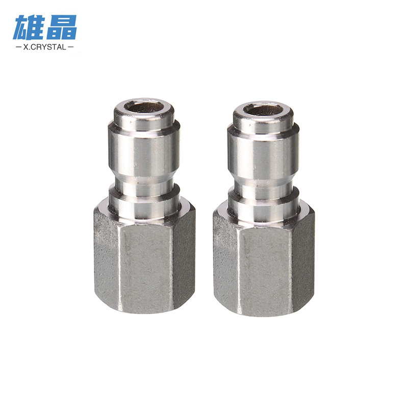 Sắp xếp qua áp suất cao xe rửa nhanh 1/4 inch NPT sợi dây thép 5000 PSI thép không gỉ