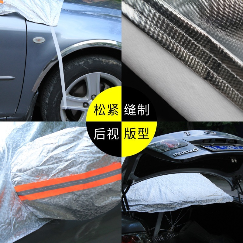 Aluminum membranes, sunscreen membranes, rain and waterproof cars.