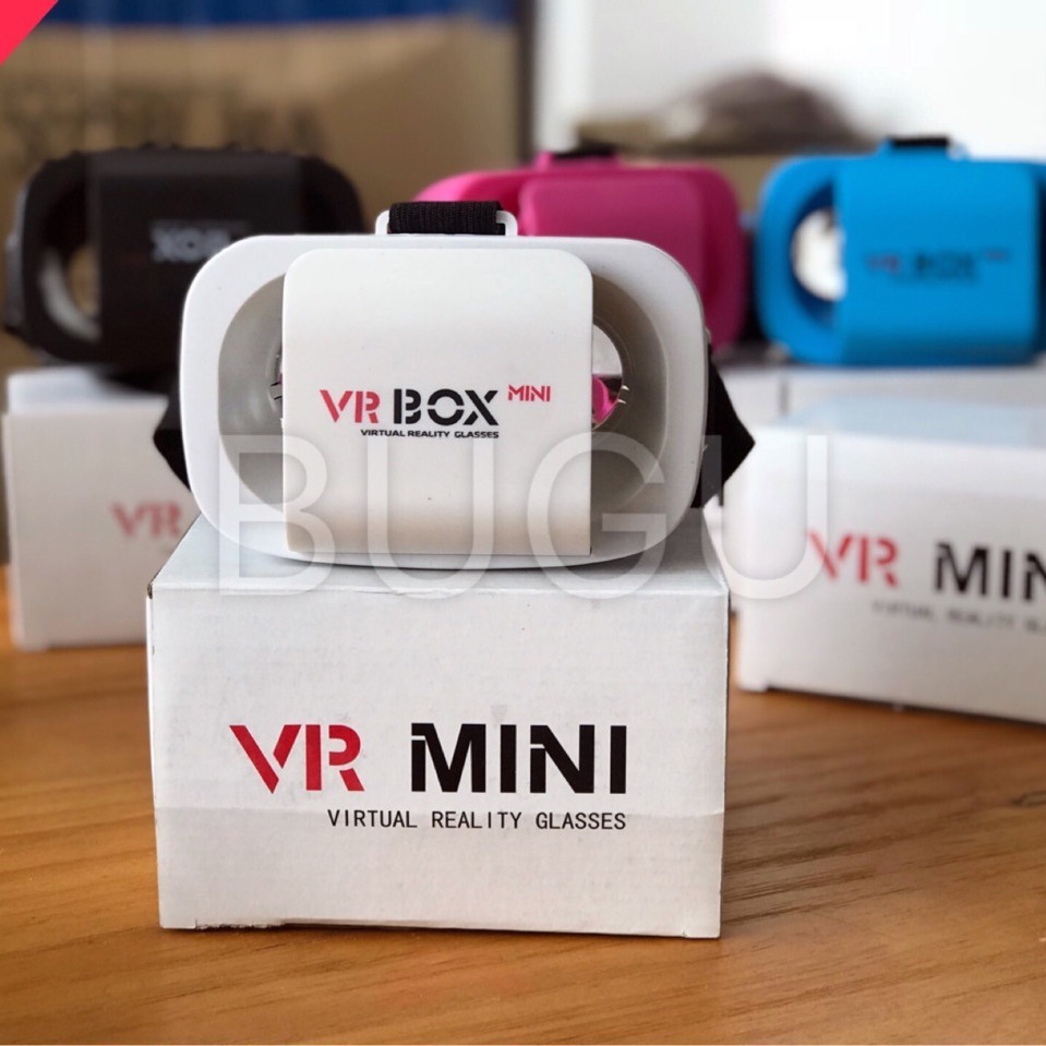 VRBOXmini Virtual Realty Head 3D video VR glasses spot from the V.R.G.