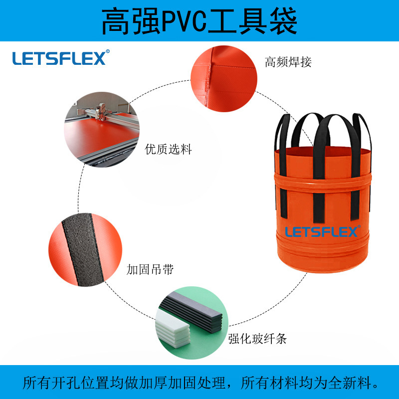 厂家直供随行PVC工具包 五金袋 多功能五金配套工具袋 工具储存包