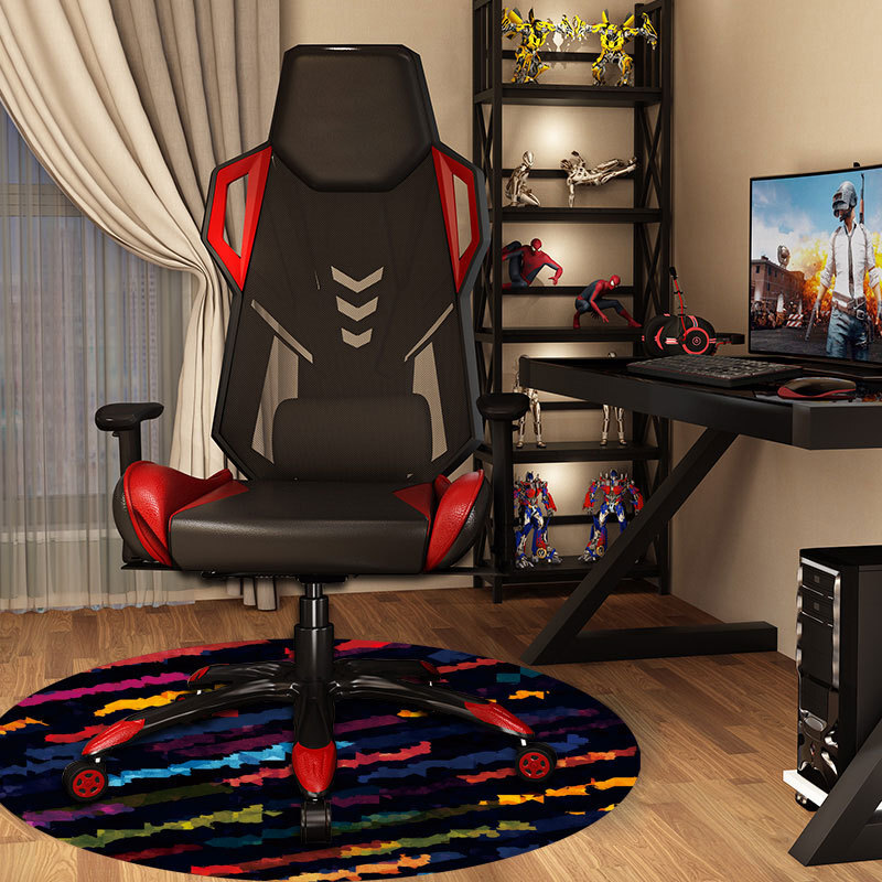 [Both Starts] Game chair mats, natural rubber computer chair pads, for hardwood floors.