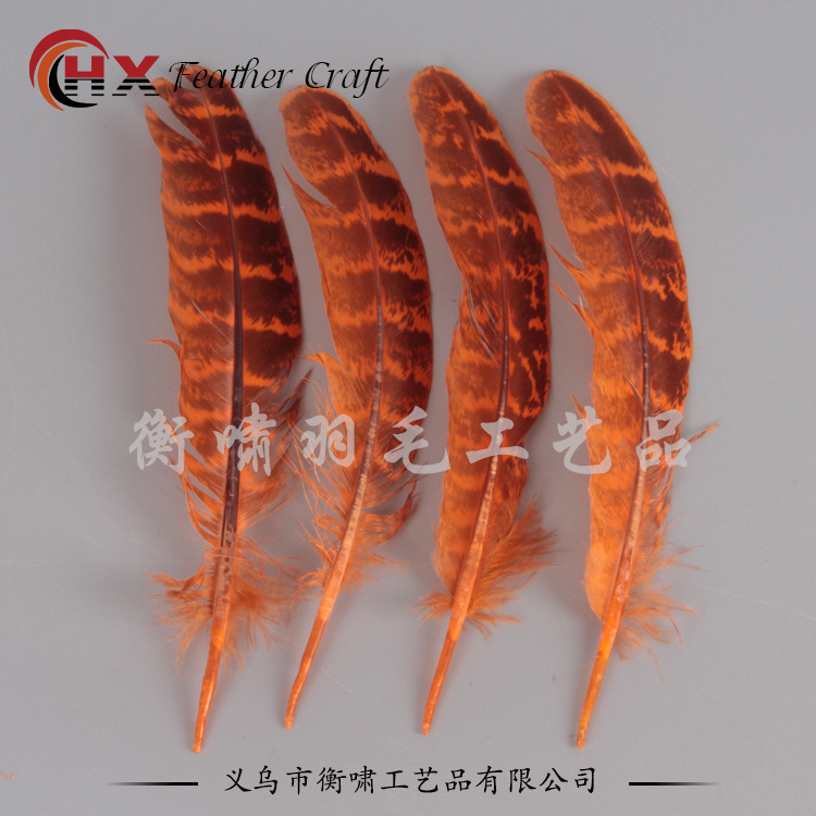 Supply, high-quality chicken nest, 10-15 cm, colored pheasant feathers, natural feather wholesale.