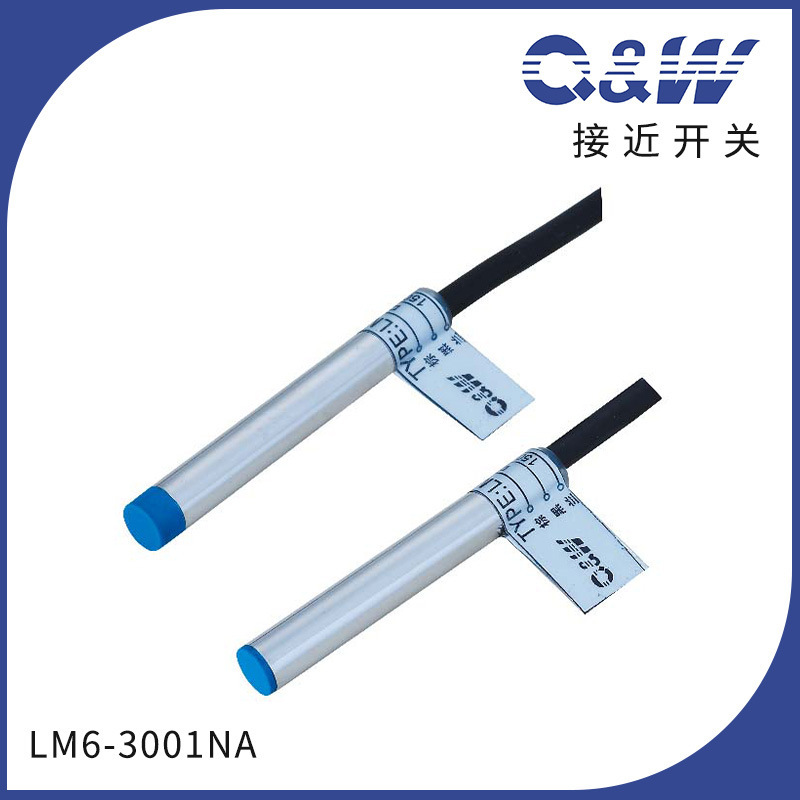 Pre-enabled sensor approach to switch sensor LM6-3001NA straight-stream 3-line approach to switch