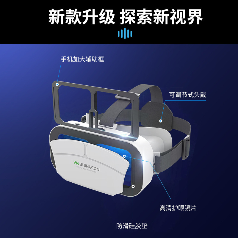 ประมวลผลคําสั่ง G12000 แก้วกระจก vr กับความเป็นจริงเสมือน 3 มิติ แก้วดิจิตอล VR พร้อมที่จะส่ง