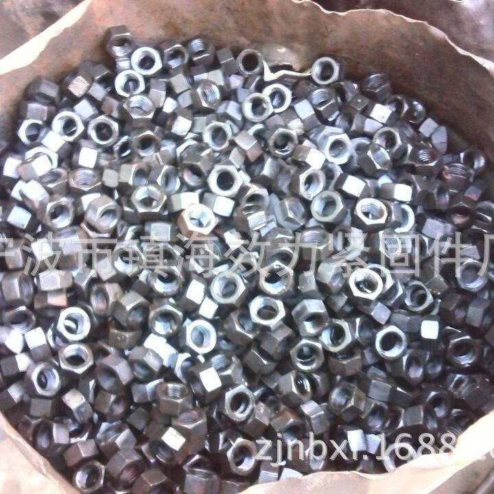 Non-plating zinc hexagonal nut.