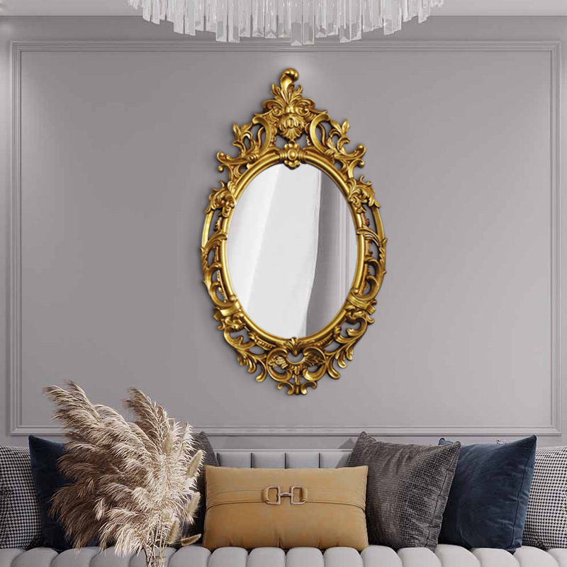 Foreign trade cross-border European-style retrospect house wall fascination mirrors in the bathroom