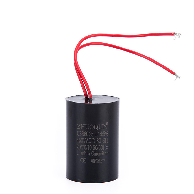 Capacitors operated by cbb60 series electric generators activated capacitors 450V 15UF pumps capacitors