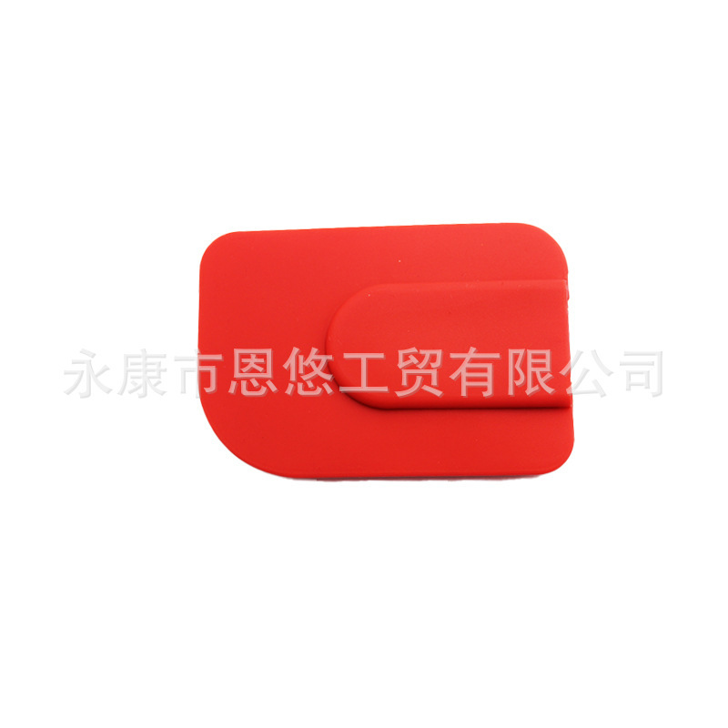 專業供應紅色硅膠刮刀 白色塑料手柄 烘焙專用硅膠刮刀