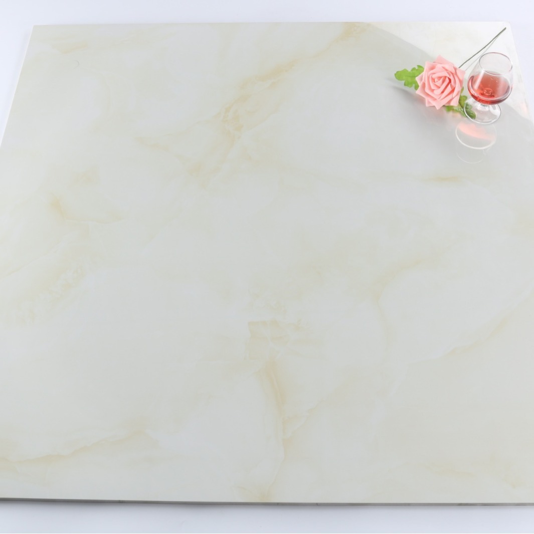 The Fuoshan plant offers wholesale tiles, 800x800mm living room floors, 3D high-premise ink imitating marbles.