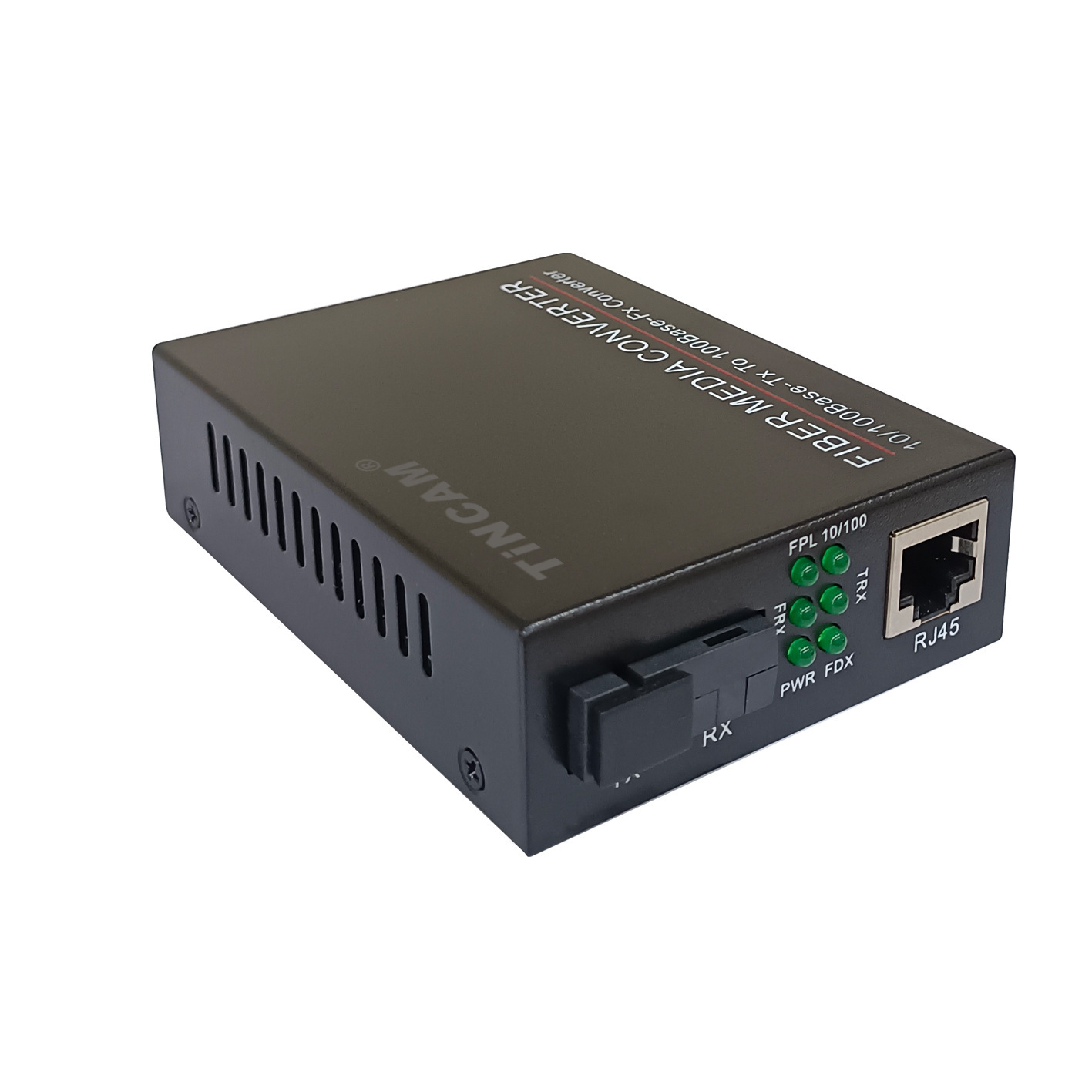 100 M1-ray 1 fibre-optic transceiver monitors the network ' s high-speed transmission PV switcher external power supply