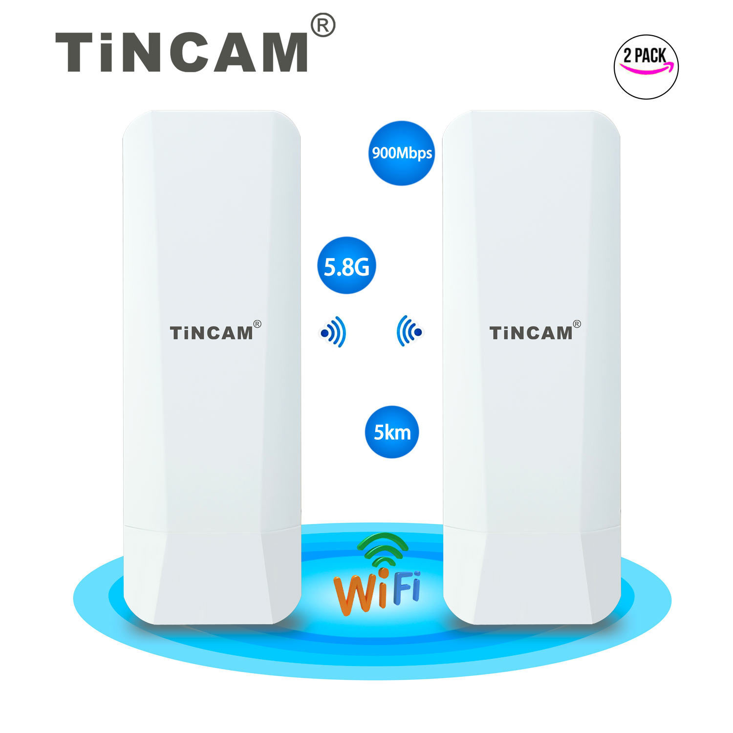 5.8G Net Bridge Suite to monitor remote transmission of wireless AP CPE 900M 5km