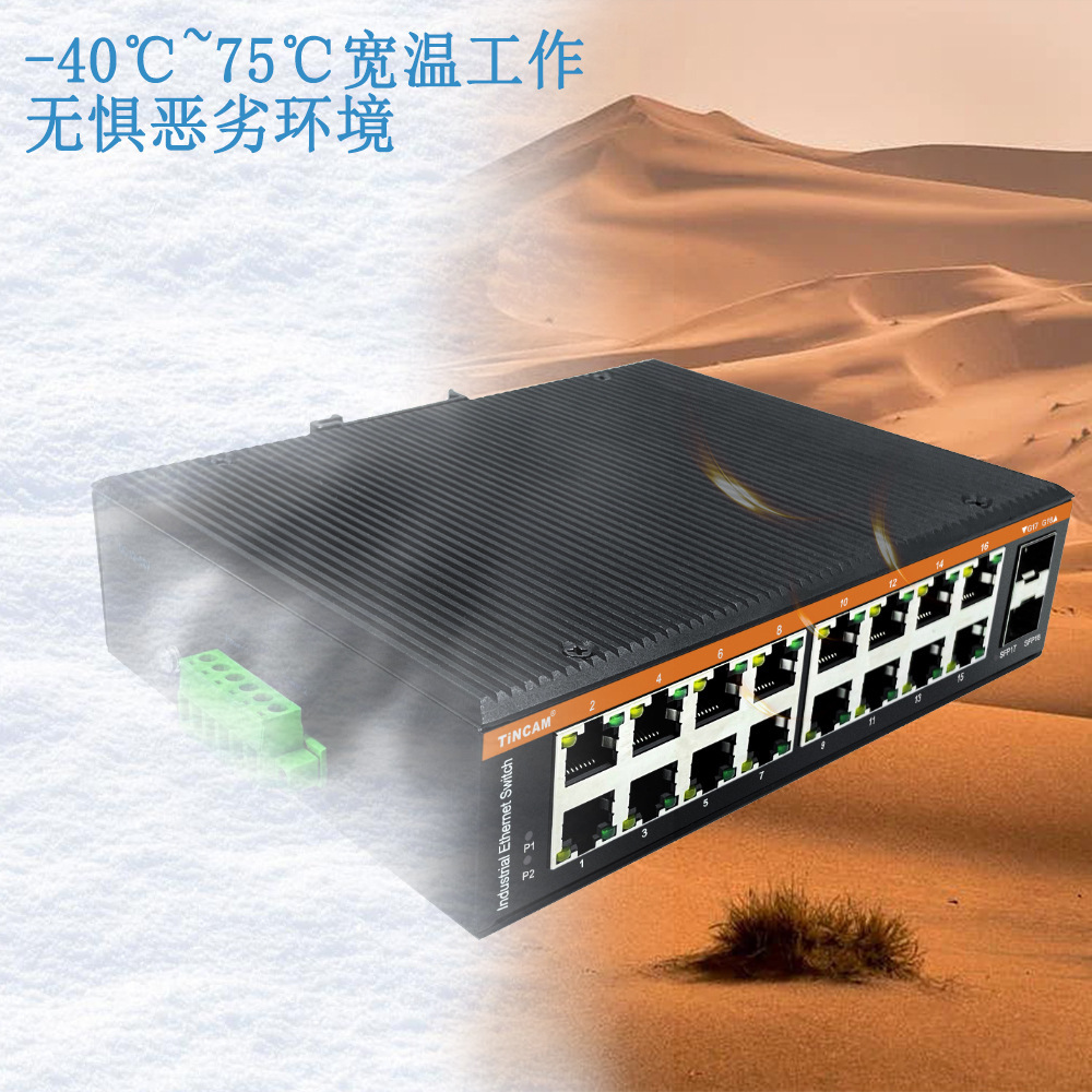 Gg2-ray 16 electro-industrial fibre-optic exchange surveillance and security network switches