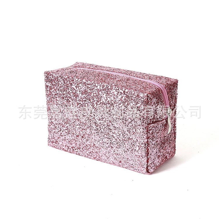 Good-quality, high-capacity cosmetics bag.