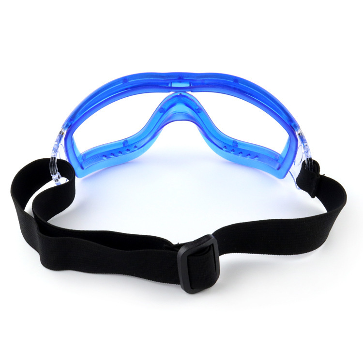 Wheek child protection from collisions, eye mask protection, eyeglass protection from dust.