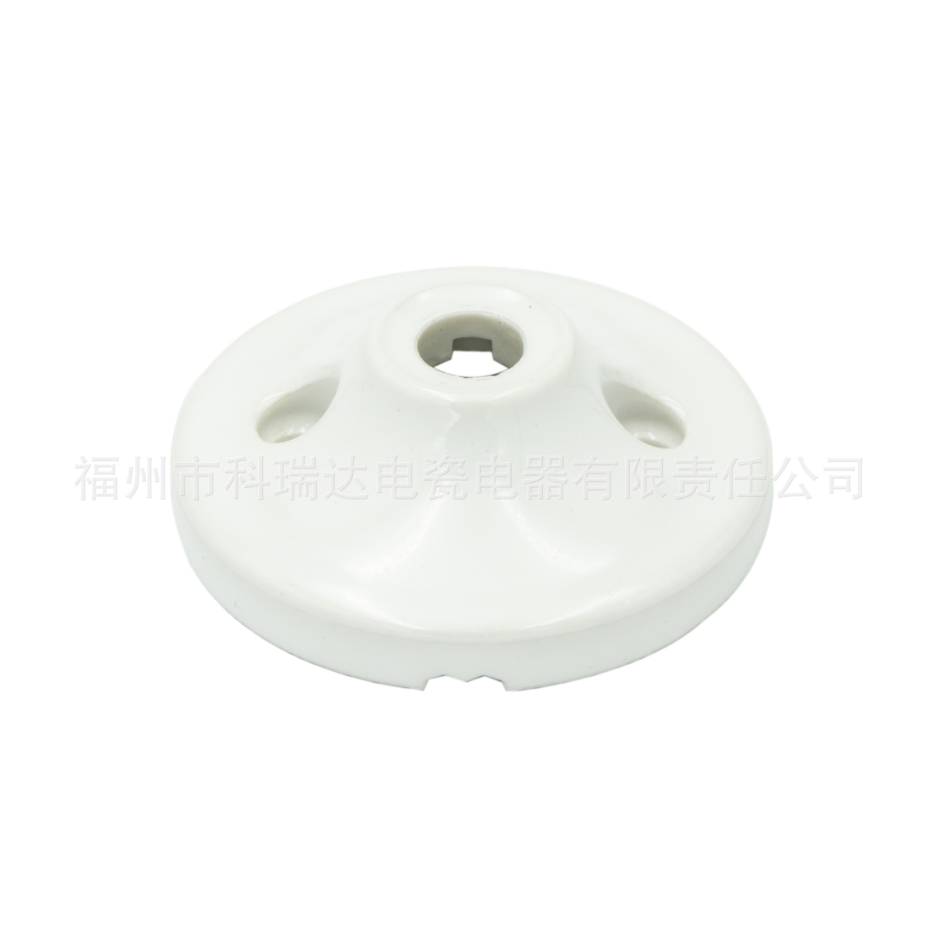 High-quality color chandelier fittings 70MM Ceramic chandelier base, suction disk, walllight base, CE authentication.