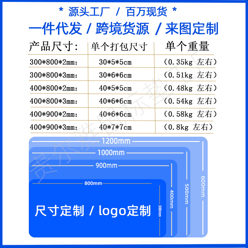 temu热销亚马逊热卖鼠标垫超大键盘垫桌垫Tokyo Street Mouse Pad