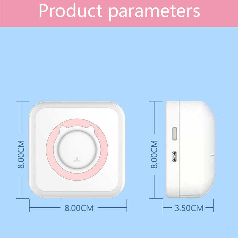 工厂跨境错题打印机照片打印机蓝牙打印机迷你打印机标签打印机