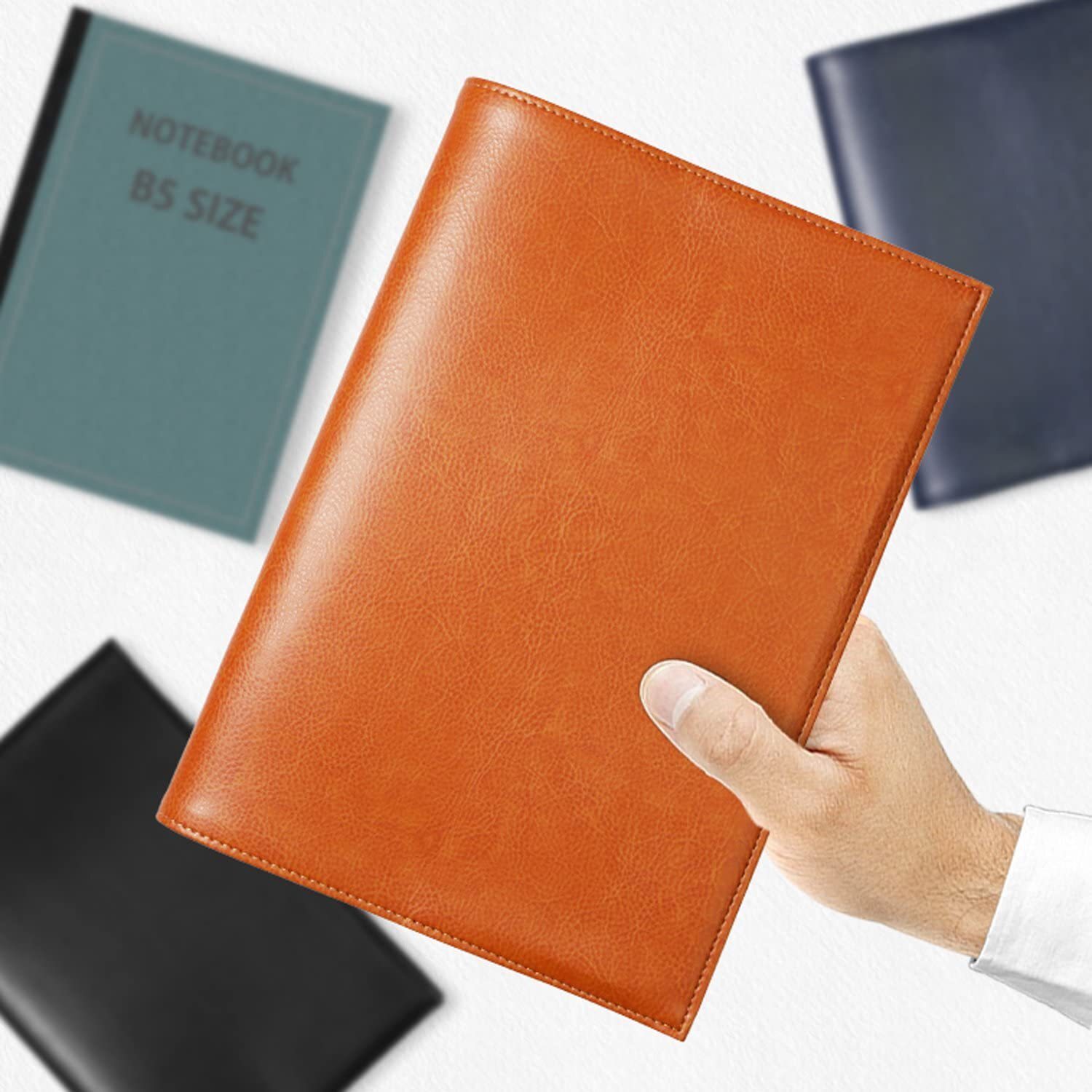 Japanese and South Korean thermal sale of the "A5" notebook-skin-made logo, brown B5 generic book-book-based wholesale.