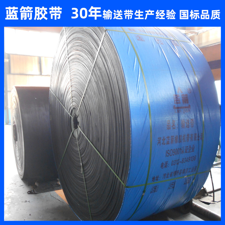 Hebei Blue Arrow Plant supplied 500-2400 mm of cold-resistant transport belts with low-temperature polyester rubber transmission belts