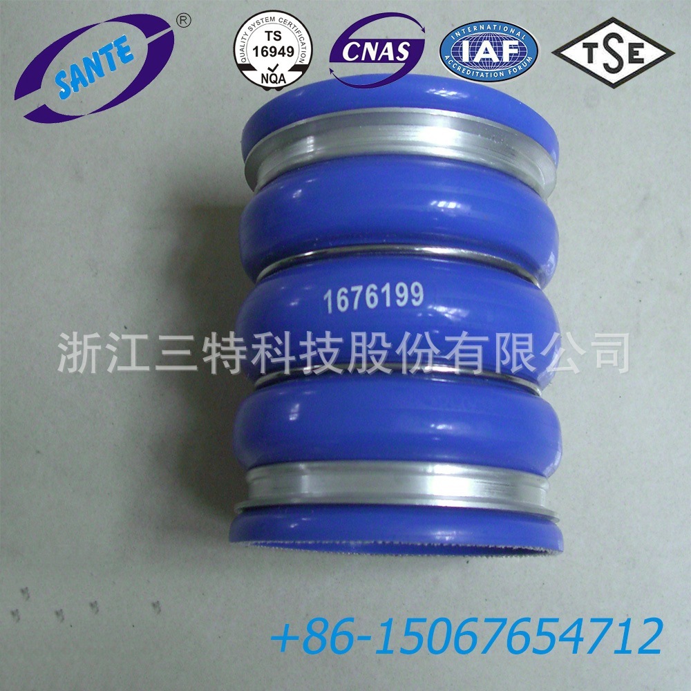 Nhà máy này cung cấp cho xe tải châu Âu một tấm thẻ nặng, thẻ Silicon Tube 1676199 trong máy điều hòa Volvo.