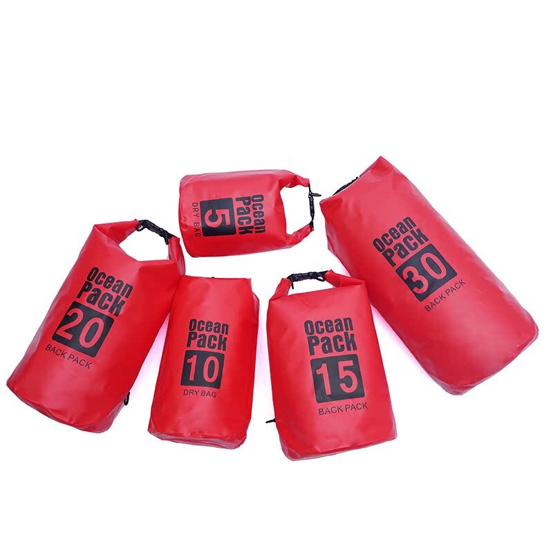 Ten liters of pvc waterproof bags, outdoors, camping waterproof bags, waterproof bags, clothing compactors, drifting bags.