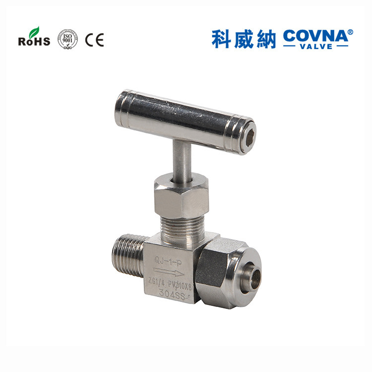 Cowena Covna, 스테인리스의 고압 외부 나사를 가진 작은 바늘 벨브