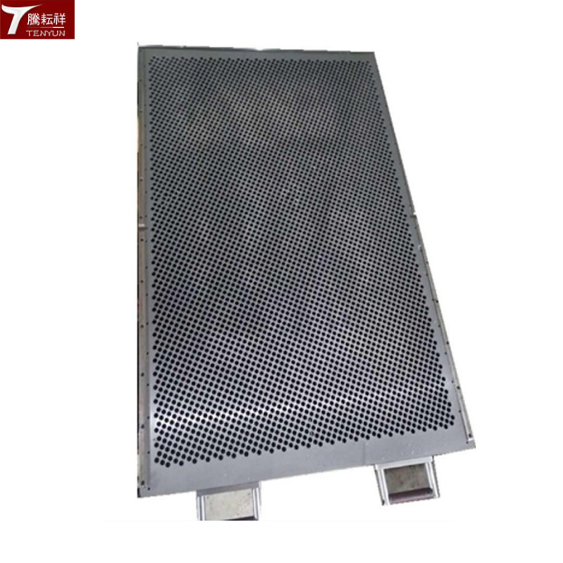 The stainless steel beehive board, the factory immediately sells the stainless steel hole net, customises the outer wall to decorate the metal beehive.