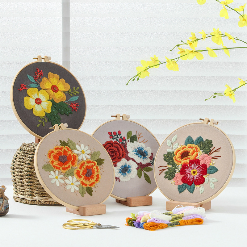 Sắp xếp chéo tay Amazon-embroideed incry home-decry thêu thùary diy