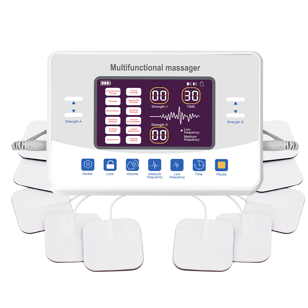 Foreign trade hot-trade low-frequency pulse massager muscle stimulator muscular injury rehabilitation therapist