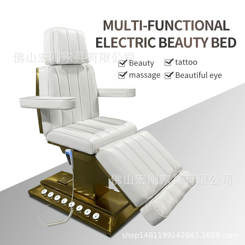 High-end electric lift-down cosmetically tattooed and inoculated bed embroidered to get a cosmopolitan chair.