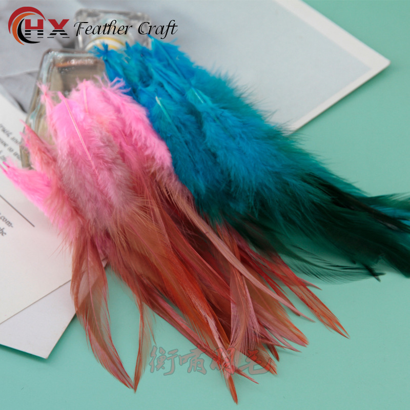 100 pieces of DIY sleepnet fittings for colored feathered, hairy, hairy, hand-coated wears.