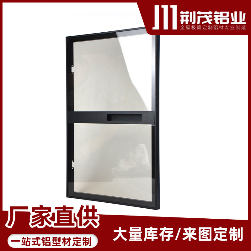 Modern light-fludge glass doorboards, decorator glass cabinets, handlined aluminium frame glass cabinet doors customised.