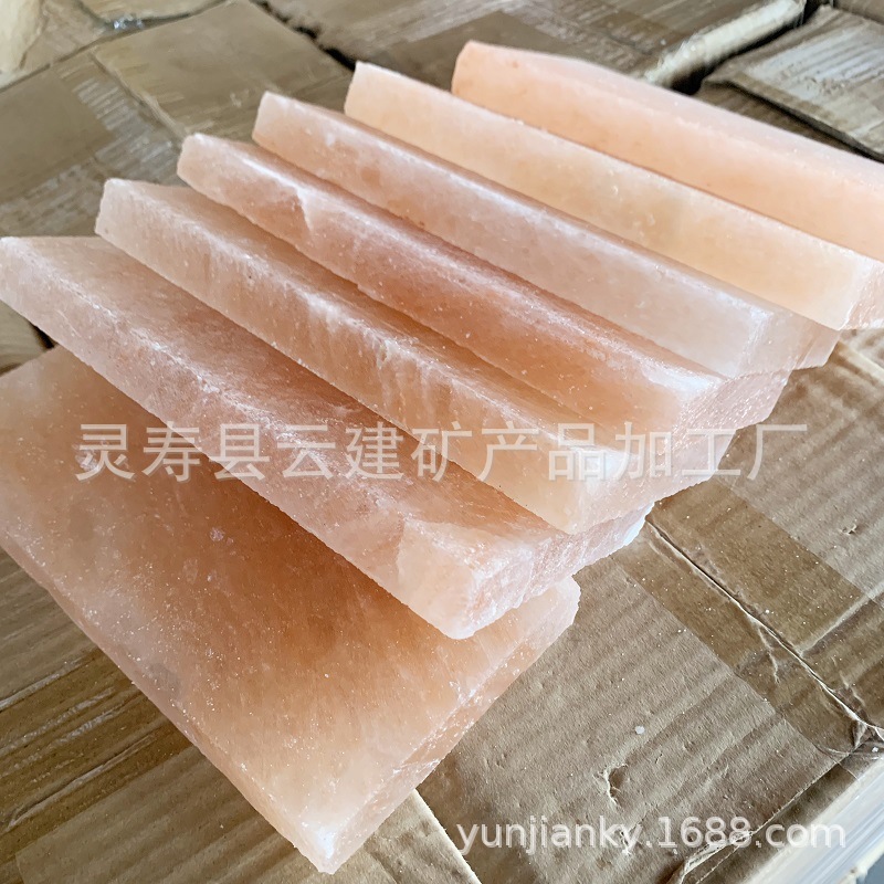 The factory sells the Himalayan roses, the salt blocks, the salt plates, the sweathouses, the special quantities.