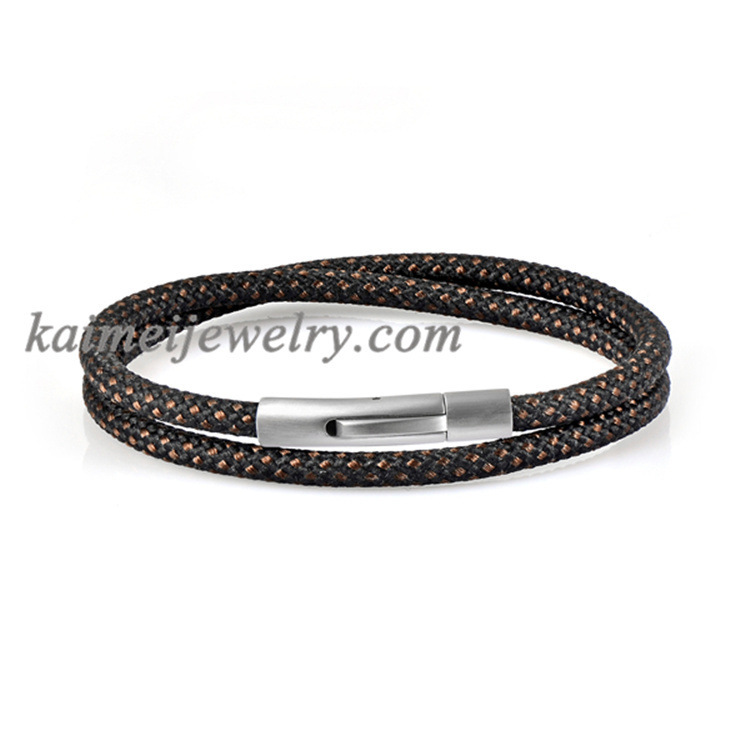 New stainless steel black titanium steel magnetic bracelets.