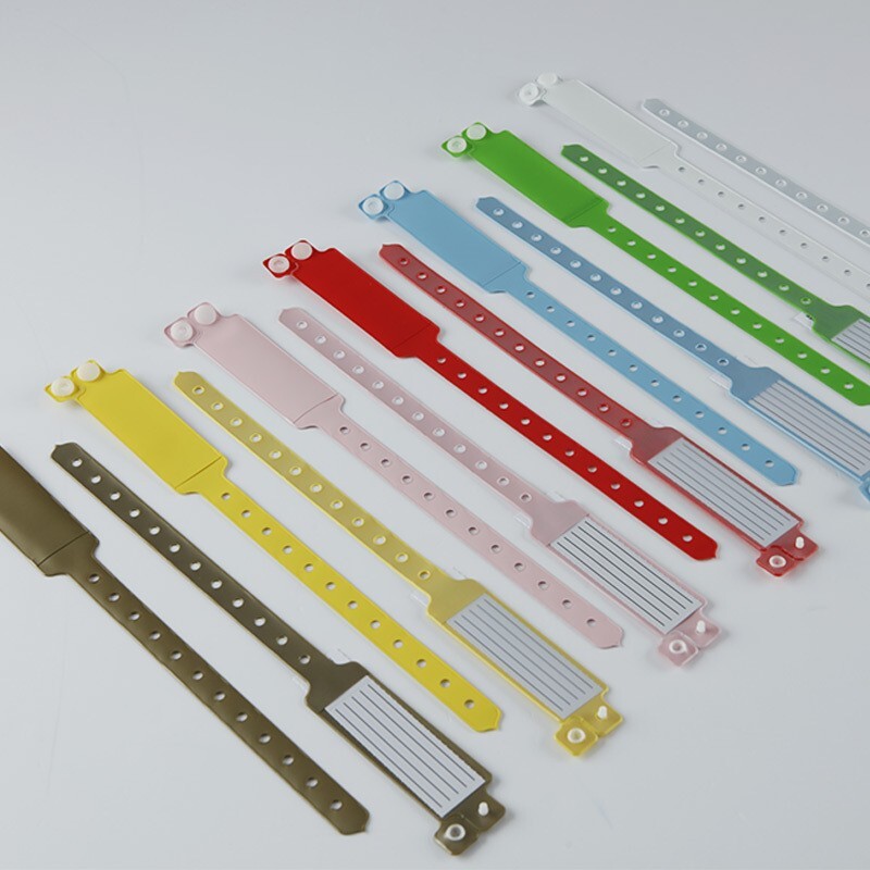 Gavin PVC's one-time wristband recognition with a baby's hand-written waterproof bag belt.