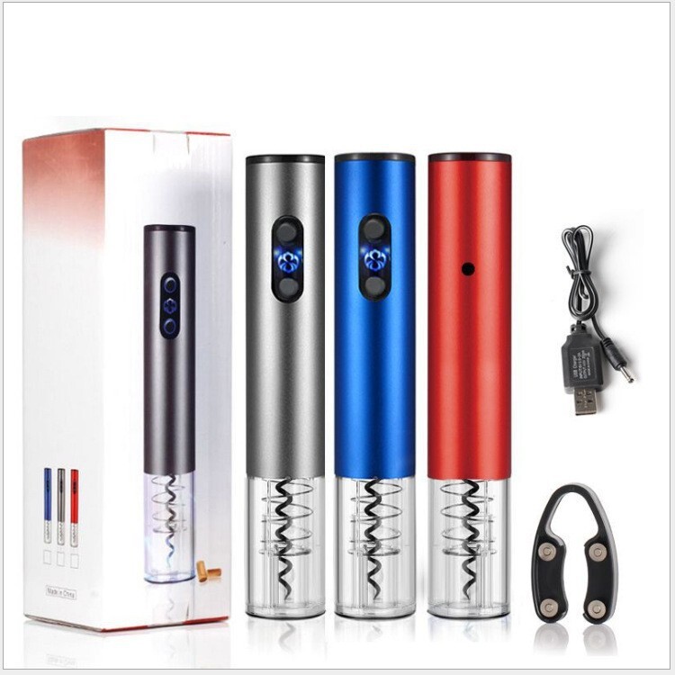 New multi-purpose electric bottle opener red wine electric opener smart multi-purpose opener paper cutter kit