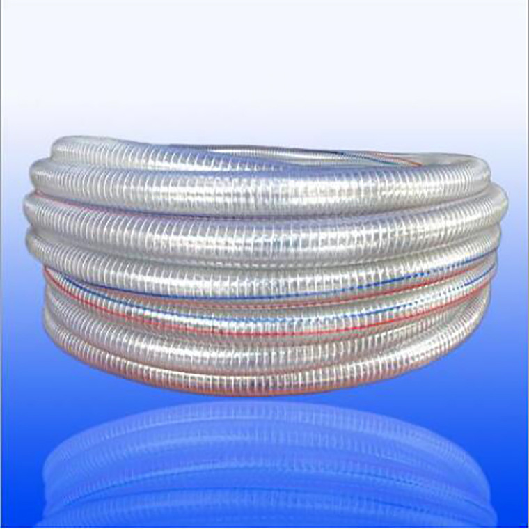 High-temperature-resistant steel wires, high-pressure-heavy steel pipes, high-pressure pvc pipelines, transparent steel hoses.