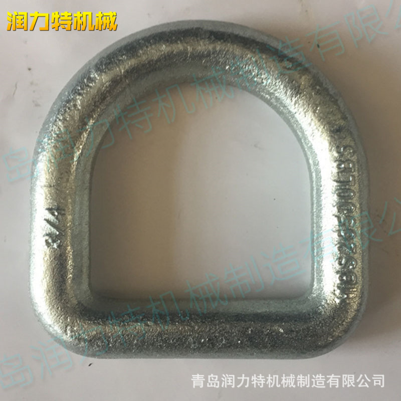 Welding of hardware accessories to the D ring, 304 stainless steel d ring, ore alloy steel 80GD ring.