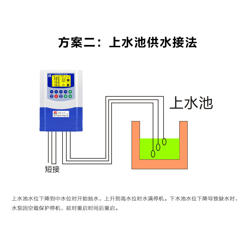 10D華西一控一三相380V智能水泵控制器 帶保護功能智能型控制器