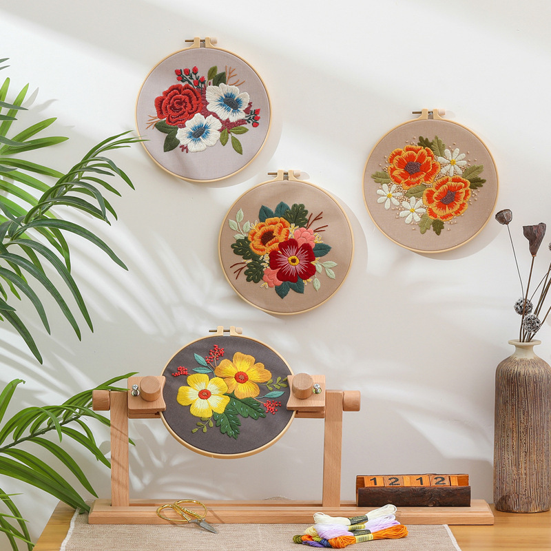 Sắp xếp chéo tay Amazon-embroideed incry home-decry thêu thùary diy